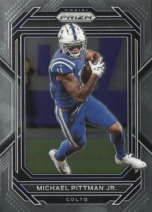 #123 Michael Pittman Jr. - Indianapolis Colts - 2022 Panini Prizm Football