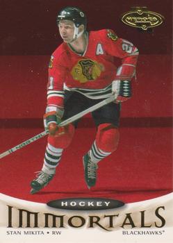 #123 Stan Mikita - Chicago Blackhawks - 2000-01 Upper Deck Heroes Hockey