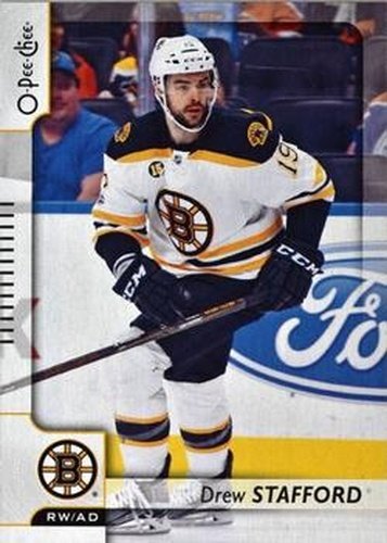 #123 Drew Stafford - Boston Bruins - 2017-18 O-Pee-Chee Hockey