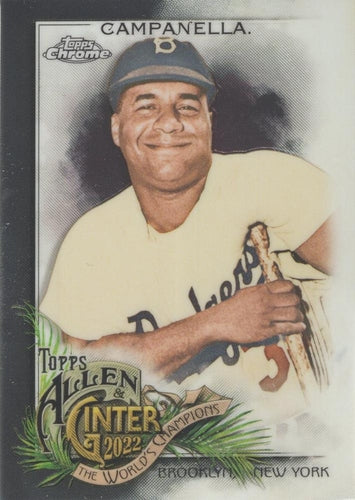 #123 Roy Campanella - Brooklyn Dodgers - 2022 Topps Allen & Ginter Chrome Baseball