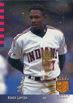 #123 Kenny Lofton - Cleveland Indians - 1993 SP Baseball