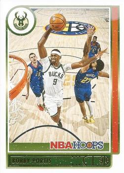 #123 Bobby Portis - Milwaukee Bucks - 2021-22 Hoops Winter Basketball