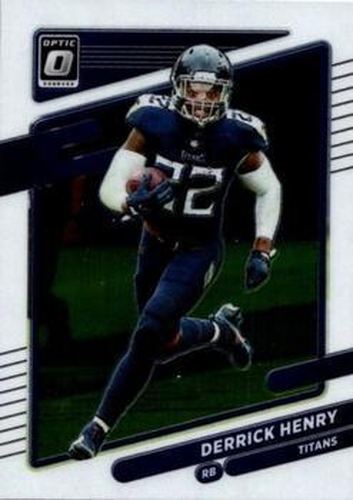 #123 Derrick Henry - Tennessee Titans - 2021 Donruss Optic Football