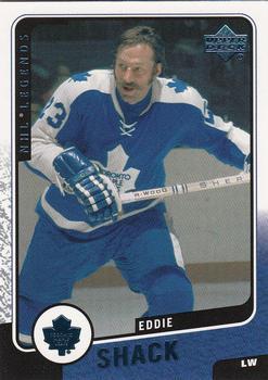 #123 Eddie Shack - Toronto Maple Leafs - 2000-01 Upper Deck Legends Hockey