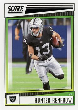 #123 Hunter Renfrow - Las Vegas Raiders - 2022 Score Football