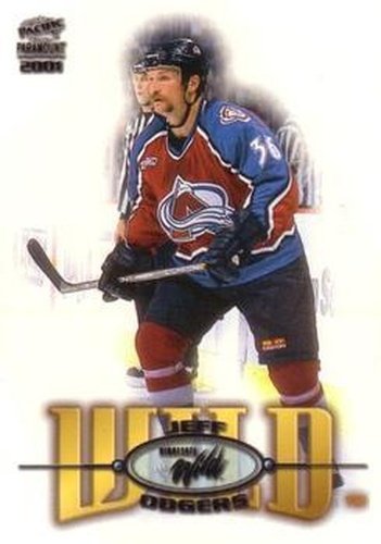 #123 Jeff Odgers - Minnesota Wild - 2000-01 Pacific Paramount Hockey