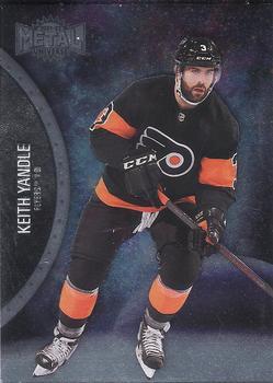 #123 Keith Yandle - Philadelphia Flyers - 2021-22 Skybox Metal Universe Hockey