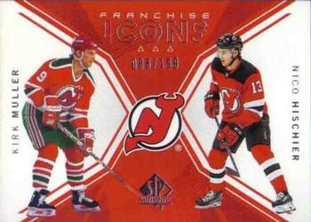 #123 Kirk Muller / Nico Hischier - New Jersey Devils - 2018-19 SP Authentic Hockey