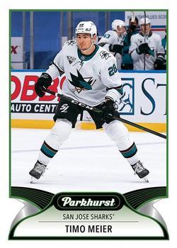#123 Timo Meier - San Jose Sharks - 2021-22 Parkhurst Hockey