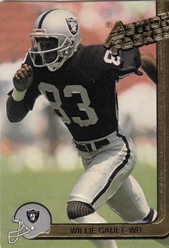 #123 Willie Gault - Los Angeles Raiders - 1991 Action Packed Football