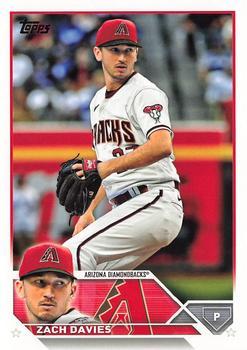 #123 Zach Davies - Arizona Diamondbacks - 2023 Topps Baseball