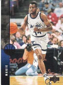 #123 Anthony Bowie - Orlando Magic - 1994-95 Upper Deck Basketball
