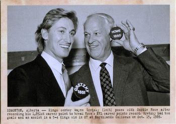 #123 Gordie Howe / Wayne Gretzky - Detroit Red Wings / Los Angeles Kings - 2011-12 Parkhurst Champions Hockey