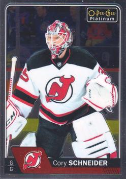 #123 Cory Schneider - New Jersey Devils - 2016-17 O-Pee-Chee Platinum Hockey