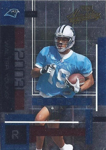 #123 Walter Young - Carolina Panthers - 2003 Playoff Absolute Memorabilia Football