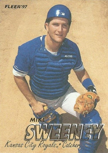 #123 Mike Sweeney - Kansas City Royals - 1997 Fleer Baseball