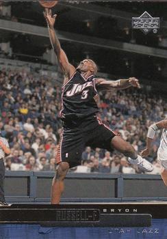 #123 Bryon Russell - Utah Jazz - 1999-00 Upper Deck Basketball