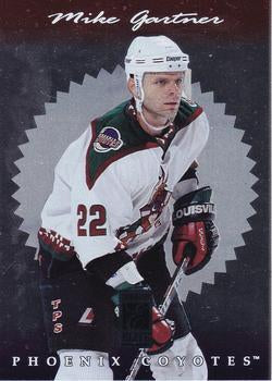 #123 Mike Gartner - Phoenix Coyotes - 1996-97 Donruss Elite Hockey