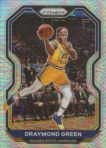 #123 Draymond Green - Golden State Warriors - 2020-21 Panini Prizm - Silver Prizms Basketball