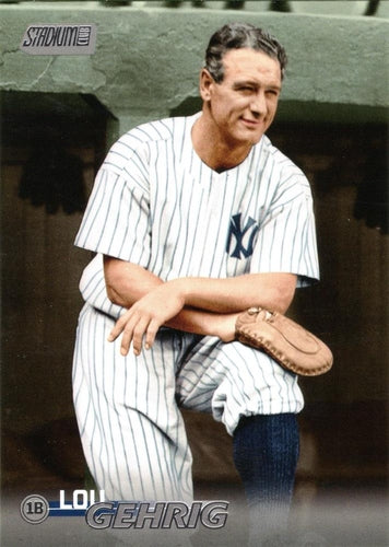 #123 Lou Gehrig - New York Yankees - 2023 Stadium Club Baseball