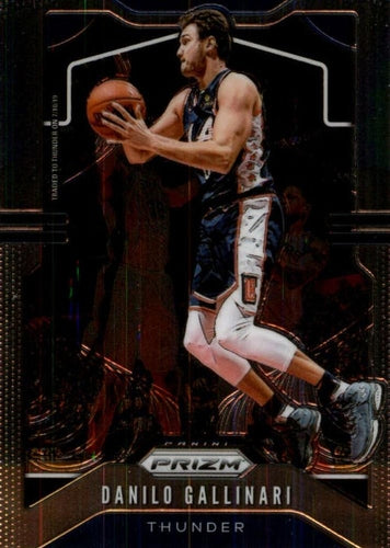 #123 Danilo Gallinari - Oklahoma City Thunder - 2019-20 Panini Prizm Basketball