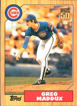 #T123 Greg Maddux - Chicago Cubs - 2001 Topps Traded & Rookies Baseball