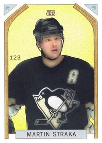 #123 Martin Straka - Pittsburgh Penguins - 2003-04 Topps C55 Hockey