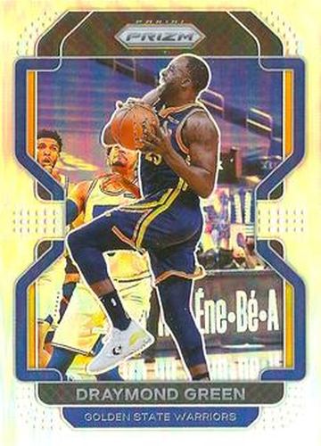 #123 Draymond Green - Golden State Warriors - 2021-22 Panini Prizm - Silver Basketball