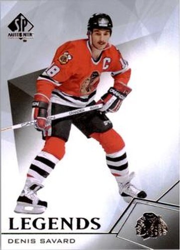 #123 Denis Savard - Chicago Blackhawks - 2015-16 SP Authentic Hockey