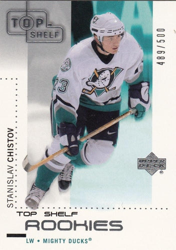 #123 Stanislav Chistov - Anaheim Mighty Ducks - 2002-03 Upper Deck Top Shelf Hockey