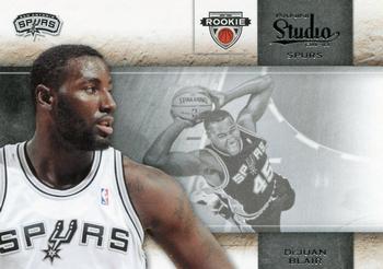 #123 DeJuan Blair - San Antonio Spurs - 2009-10 Panini Studio Basketball