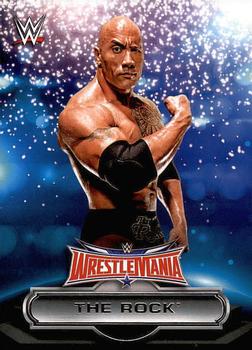 #1 The Rock - 2016 Topps WWE Road to Wrestlemania - WrestleMania 32 Roster Wrestling