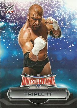 #2 Triple H - 2016 Topps WWE Road to Wrestlemania - WrestleMania 32 Roster Wrestling