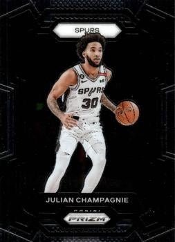 #124 Julian Champagnie - San Antonio Spurs - 2023-24 Panini Prizm Basketball