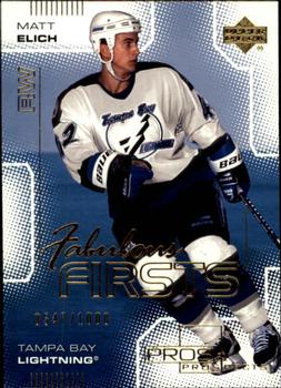 #124 Matt Elich - Tampa Bay Lightning - 2000-01 Upper Deck Pros & Prospects Hockey