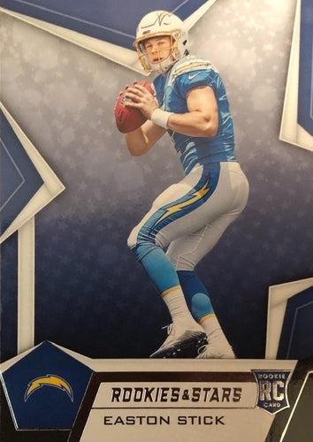 #124 Easton Stick - Los Angeles Chargers - 2019 Panini Rookies & Stars Football