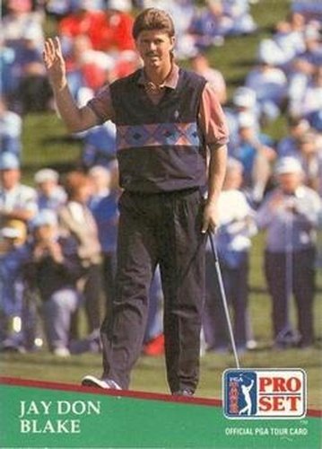 #124 Jay Don Blake - 1991 Pro Set PGA Tour Golf