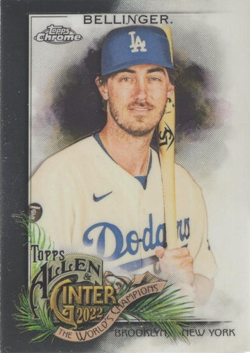 #124 Cody Bellinger - Los Angeles Dodgers - 2022 Topps Allen & Ginter Chrome Baseball