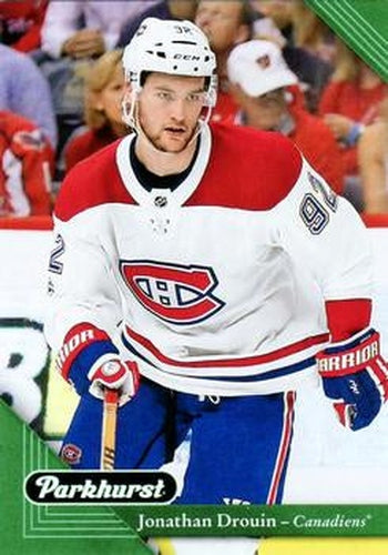 #124 Jonathan Drouin - Montreal Canadiens - 2017-18 Parkhurst Hockey