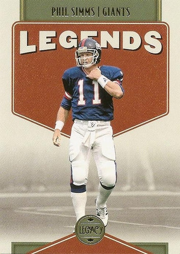 #124 Phil Simms - New York Giants - 2022 Panini Legacy Football