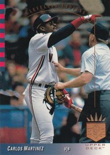 #124 Carlos Martinez - Cleveland Indians - 1993 SP Baseball