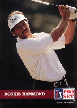 #124 Donnie Hammond - 1992 Pro Set PGA Tour Golf