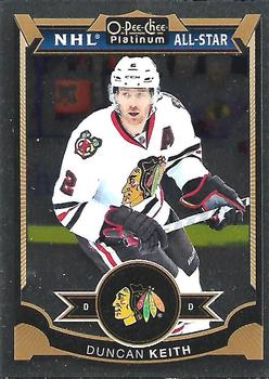 #124 Duncan Keith - Chicago Blackhawks - 2015-16 O-Pee-Chee Platinum Hockey