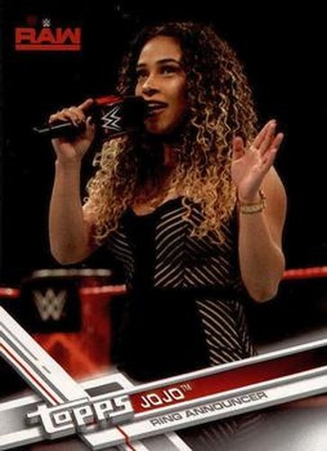 #124 JoJo - 2017 Topps WWE Then Now Forever Wrestling