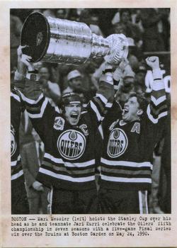 #124 Jari Kurri / Mark Messier - Edmonton Oilers - 2011-12 Parkhurst Champions Hockey