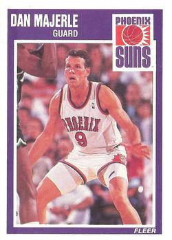 #124 Dan Majerle - Phoenix Suns - 1989-90 Fleer Basketball