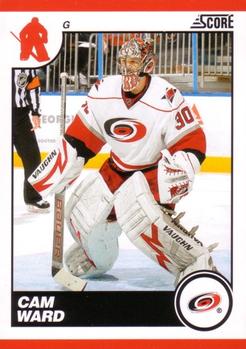 #124 Cam Ward - Carolina Hurricanes - 2010-11 Score Hockey