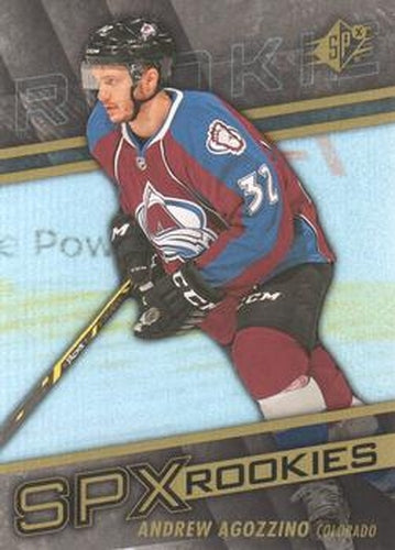 #124 Andrew Agozzino - Colorado Avalanche - 2014-15 SPx Hockey