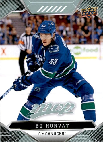 #124 Bo Horvat - Vancouver Canucks - 2019-20 Upper Deck MVP Hockey