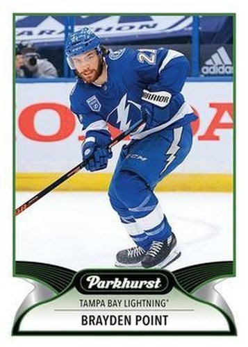 #124 Brayden Point - Tampa Bay Lightning - 2021-22 Parkhurst Hockey